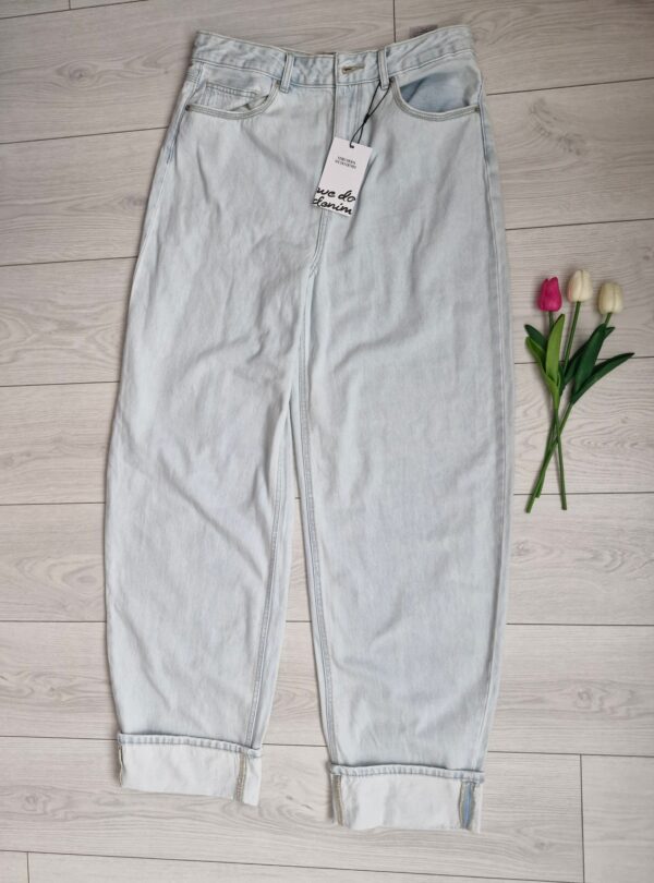 Spodnie Jeans Vero Moda Bawełna